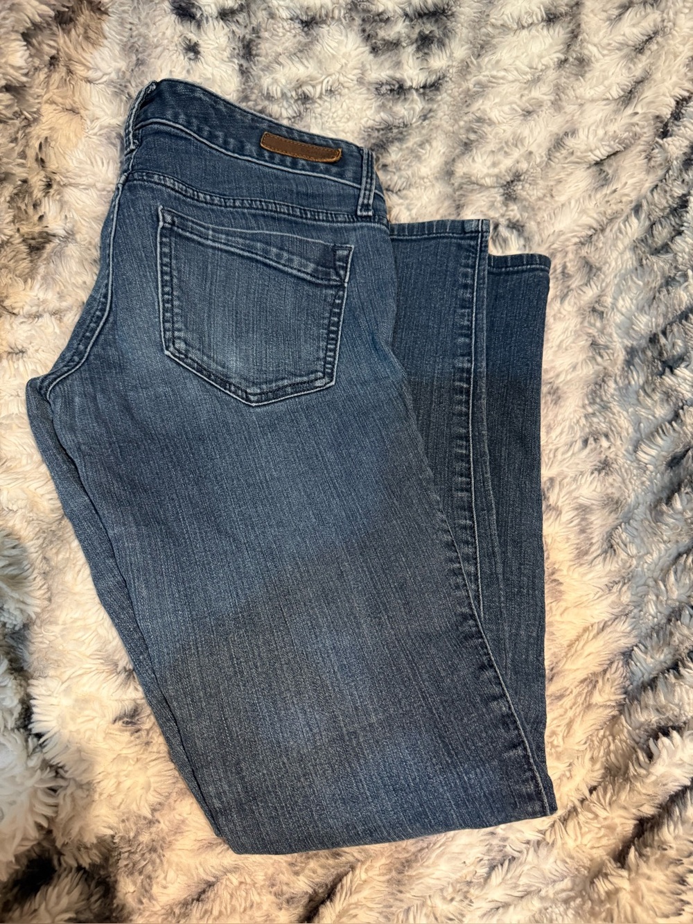 Express Stella Women's Medium Dark Blue Straight Leg Jeans